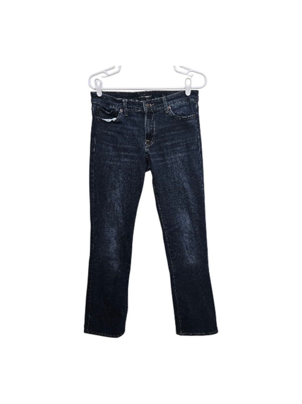 Lucky Brand Sweet Straight Jeans 6 28 Dark Wash Mid Rise Stretch